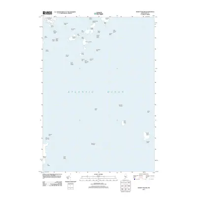 2011 Map of Hewett Island, 2011 Print