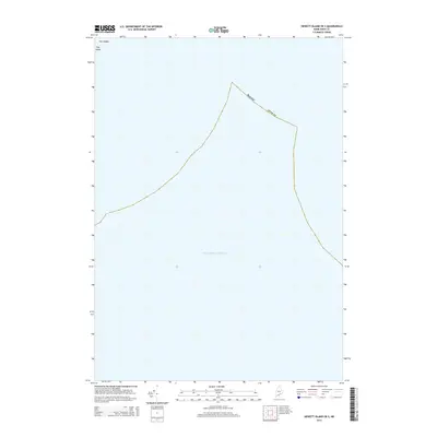2014 Map of Hewett Island OE S, 2014 Print