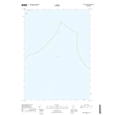 2018 Map of Hewett Island OE S, 2018 Print
