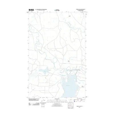 2011 Map of Hewitt Lake, 2011 Print