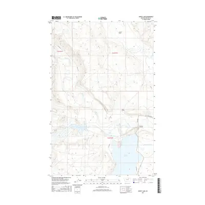 2017 Map of Hewitt Lake, 2017 Print