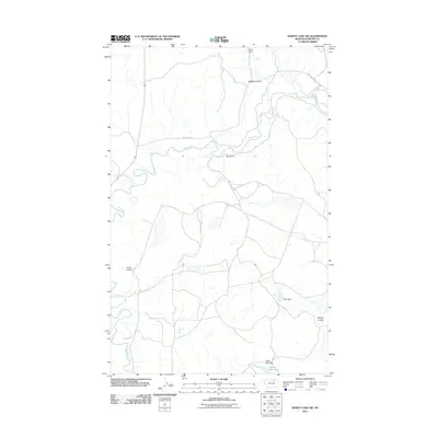 2011 Map of Hewitt Lake SW, 2011 Print