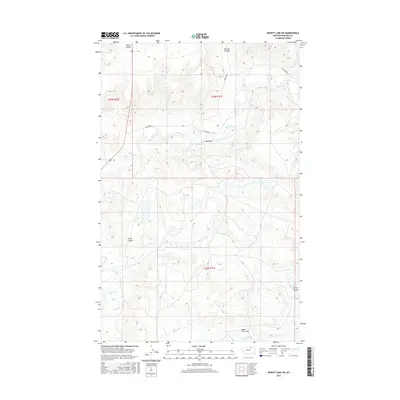 2017 Map of Hewitt Lake SW, 2017 Print