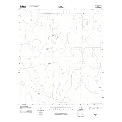 2010 Map of Hext, 2010 Print