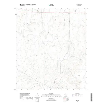 2019 Map of Hext, 2019 Print