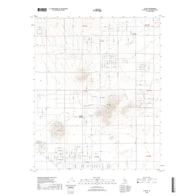 2018 Map of Hi Vista, 2018 Print