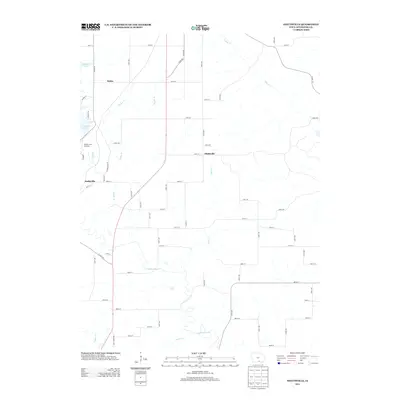2013 Map of Hiattsville, 2013 Print