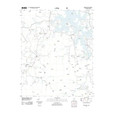 2011 Map of Hiawassee, 2011 Print