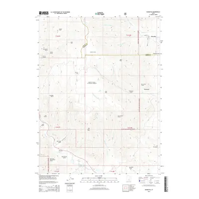 2014 Map of Hiawatha, 2014 Print