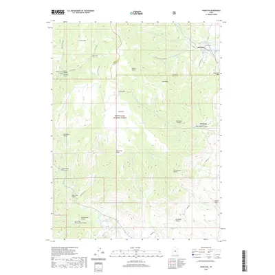 2020 Map of Hiawatha, 2020 Print
