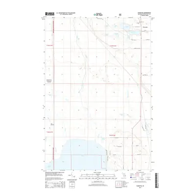 2014 Map of Hiawatha, 2014 Print