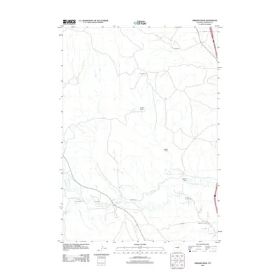2012 Map of Hibbard Draw, 2012 Print