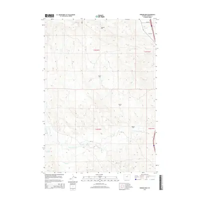 2015 Map of Hibbard Draw, 2015 Print
