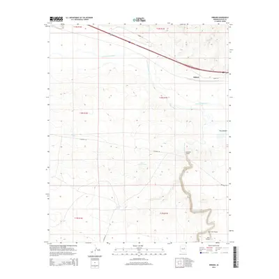 2014 Map of Hibbard, 2014 Print