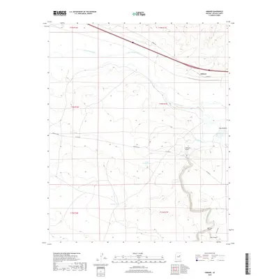 2018 Map of Hibbard, 2018 Print