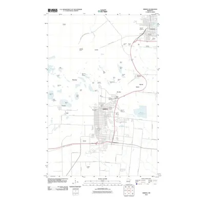 2010 Map of Hibbing, 2010 Print