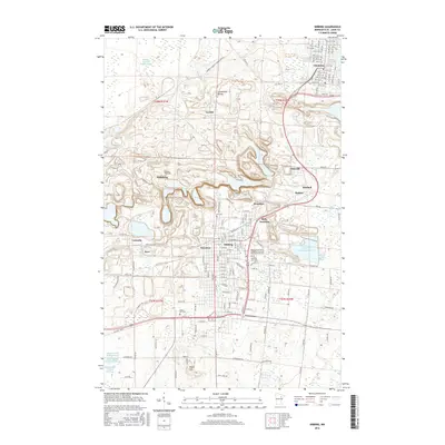2016 Map of Hibbing, 2016 Print