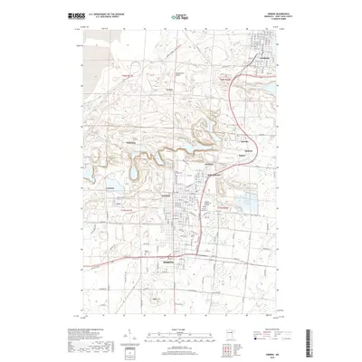 2019 Map of Hibbing, 2019 Print