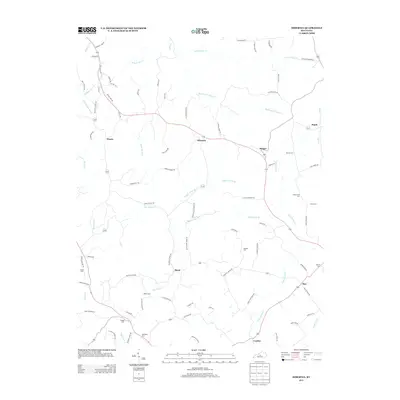 2013 Map of Hibernia, 2013 Print