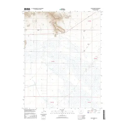 2016 Map of Hickey Bridge, 2016 Print
