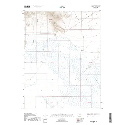 2019 Map of Hickey Bridge, 2019 Print
