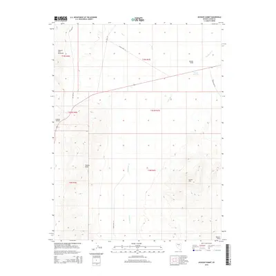 2015 Map of Hickison Summit, 2015 Print