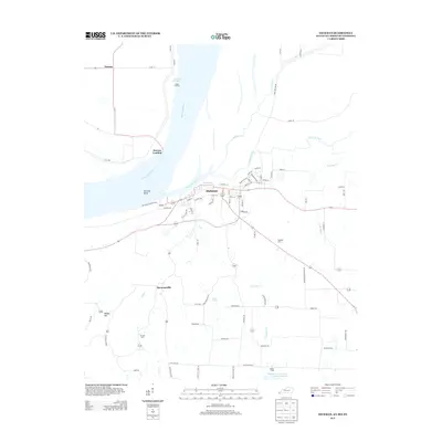 2013 Map of Hickman, 2013 Print