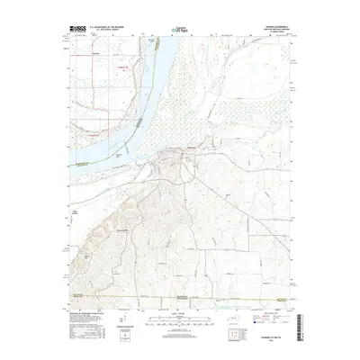 2016 Map of Hickman, 2016 Print