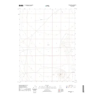 2020 Map of Hickman Knolls, 2020 Print