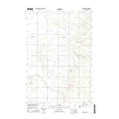 2015 Map of Hickman Lake, 2015 Print