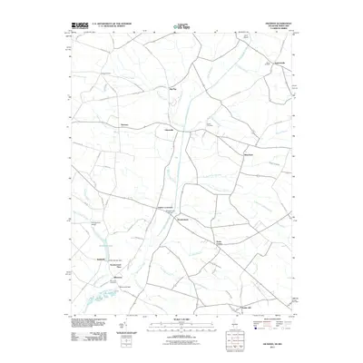 2011 Map of Hickman, 2011 Print