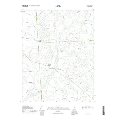 2019 Map of Hickman, 2019 Print