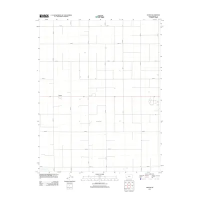 2012 Map of Hickok, 2012 Print
