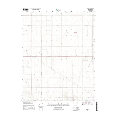 2016 Map of Hickok, 2016 Print