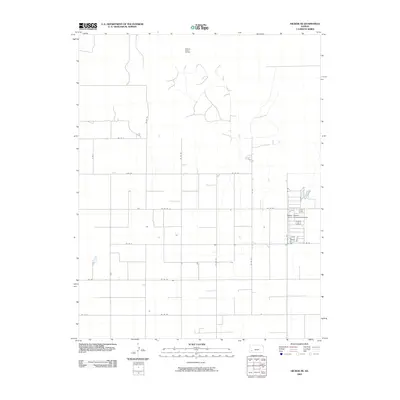 2009 Map of Hickok NE, 2009 Print