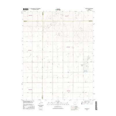 2015 Map of Hickok NE, 2015 Print