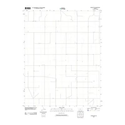 2009 Map of Hickok NW, 2009 Print