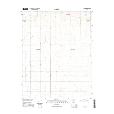 2015 Map of Hickok NW, 2015 Print