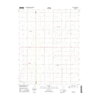 2016 Map of Hickok SE, 2016 Print