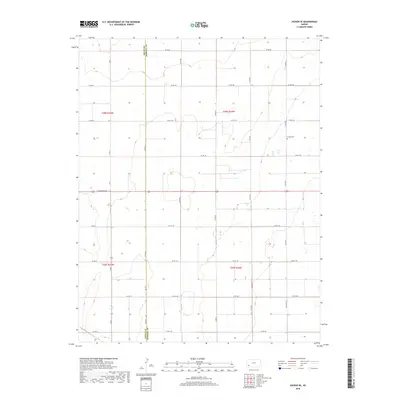 2018 Map of Hickok SE, 2018 Print