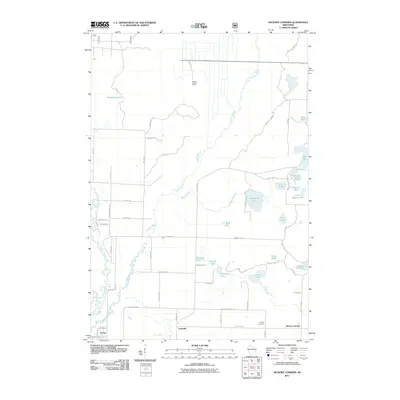 2011 Map of Hickory Corners, 2011 Print