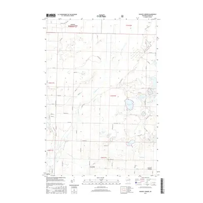 2015 Map of Hickory Corners, 2015 Print
