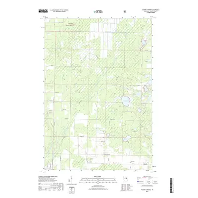 2018 Map of Hickory Corners, 2018 Print