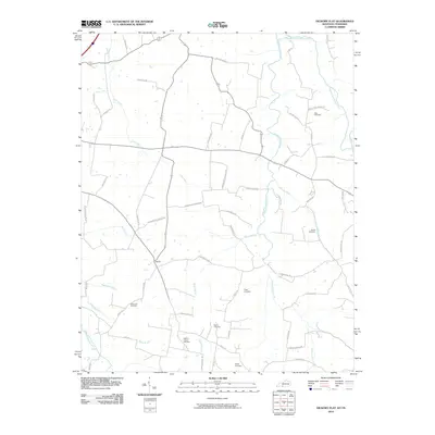2010 Map of Hickory Flat, 2010 Print
