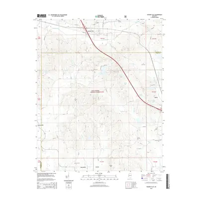 2015 Map of Hickory Flat, 2015 Print