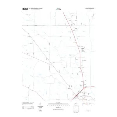 2013 Map of Hickory, 2013 Print