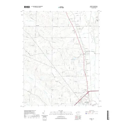 2019 Map of Hickory, 2019 Print