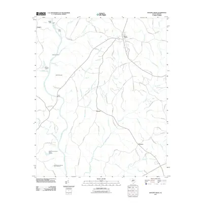2011 Map of Hickory Grove, 2011 Print