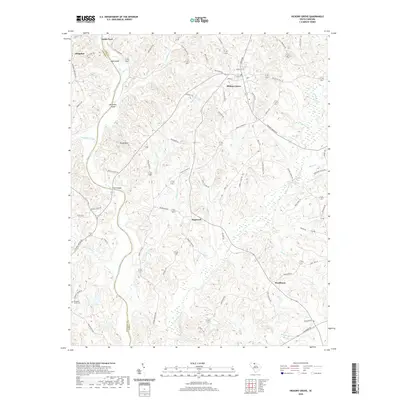 2020 Map of Hickory Grove, 2020 Print