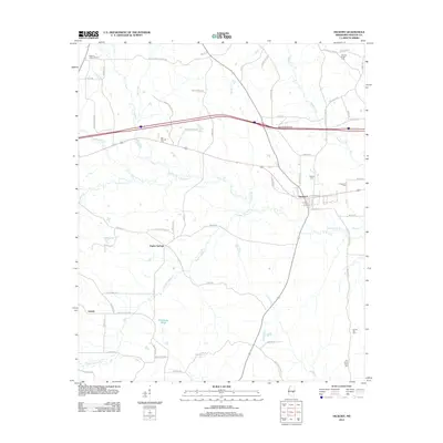 2012 Map of Hickory, 2012 Print